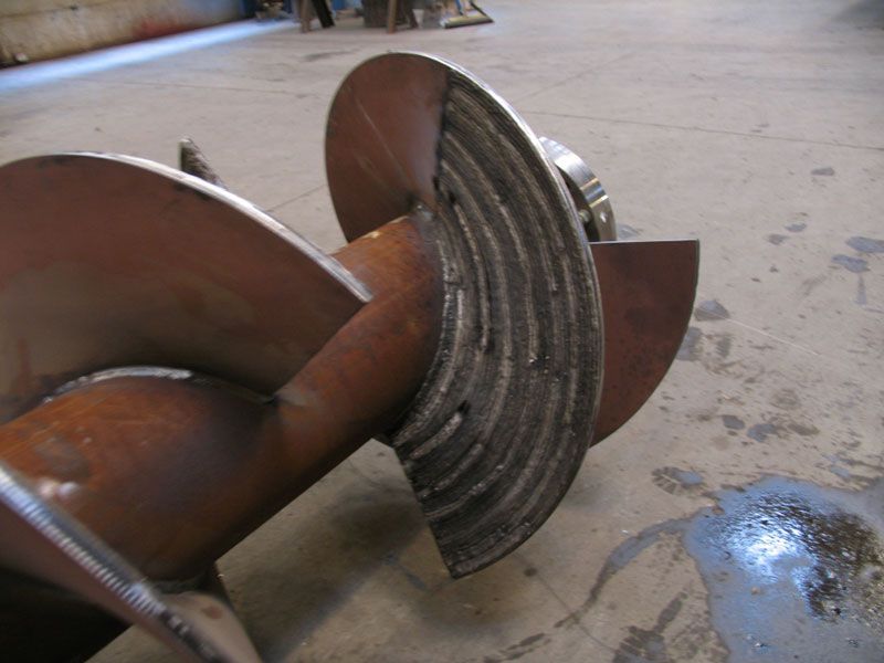rotorer med slidskær sneglerotorer 