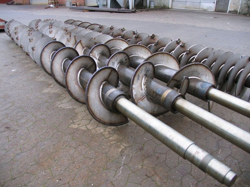Screw rotors conveyor screw