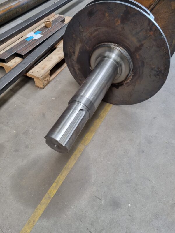 Screw rotor heavy duty drive shaft