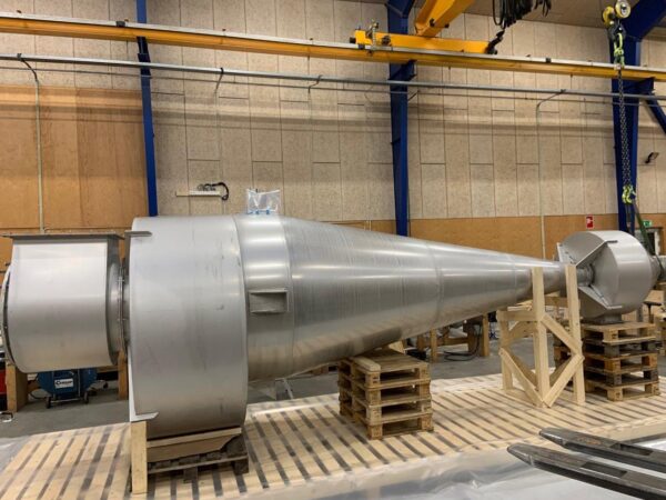 Stainless steel cyclone separator