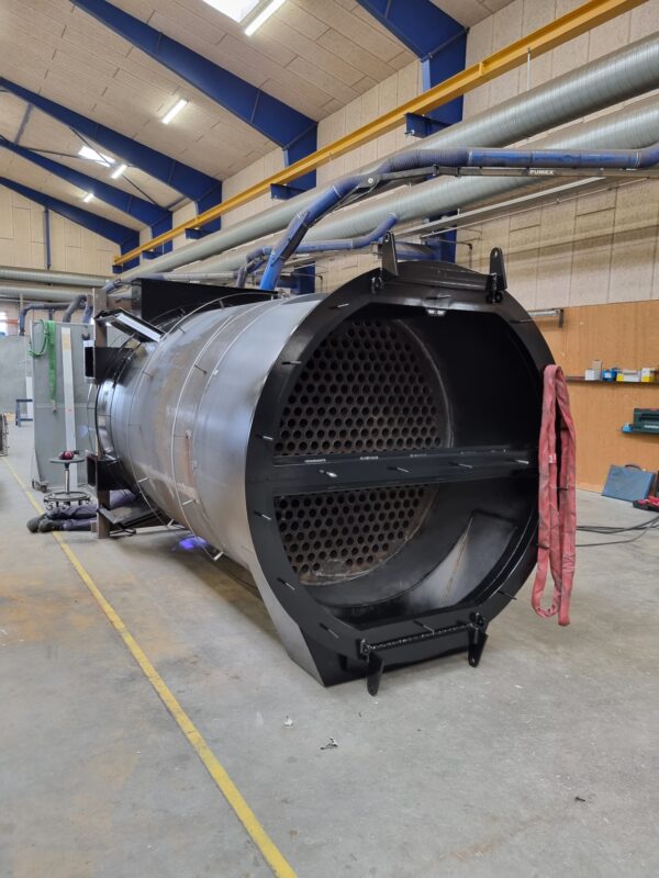 Steam boiler under finalization